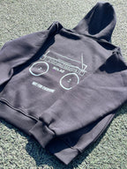 Black Boom Box Hoodie