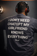 SOLAÉ® “I DON’T NEED CHAT GPT” Oversized Tee