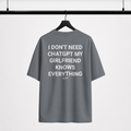 SOLAÉ® “I DON’T NEED CHAT GPT” Oversized Tee