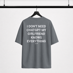 SOLAÉ® “I DON’T NEED CHAT GPT” Oversized Tee