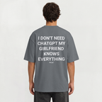 SOLAÉ® “I DON’T NEED CHAT GPT” Oversized Tee