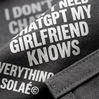 SOLAÉ® “I DON’T NEED CHAT GPT” Oversized Tee