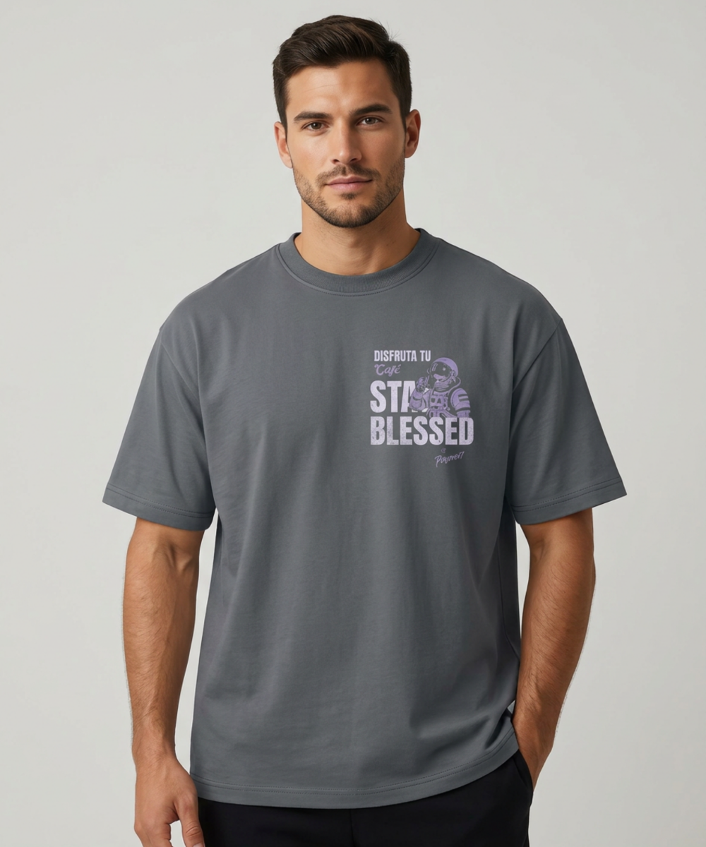 SOLAÉ® “DISFRUTA TU CAFÉ” Dual‑Print Tee