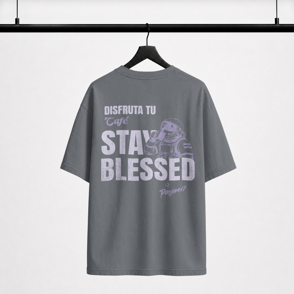 SOLAÉ® “DISFRUTA TU CAFÉ” Dual‑Print Tee