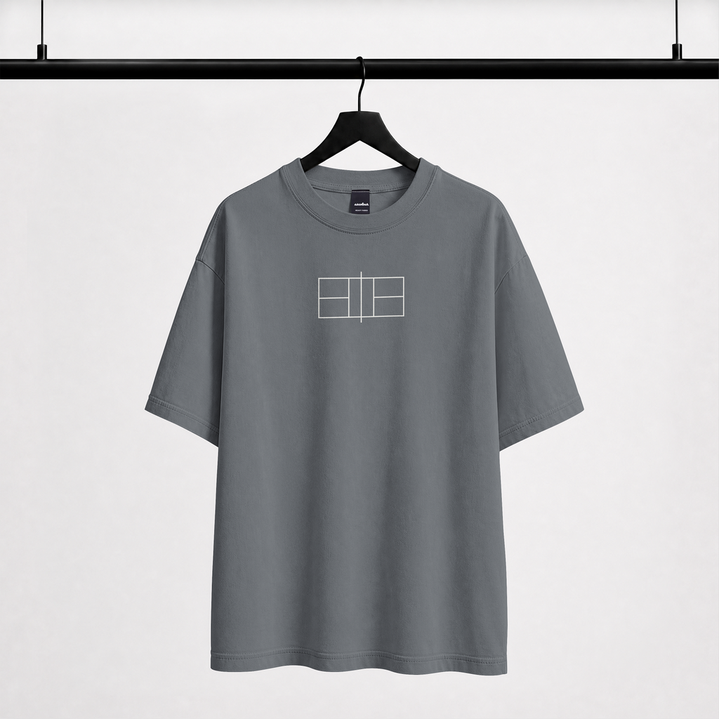 SOLAÉ® “TENNIS CLUB 1987” Premium Oversized Tee