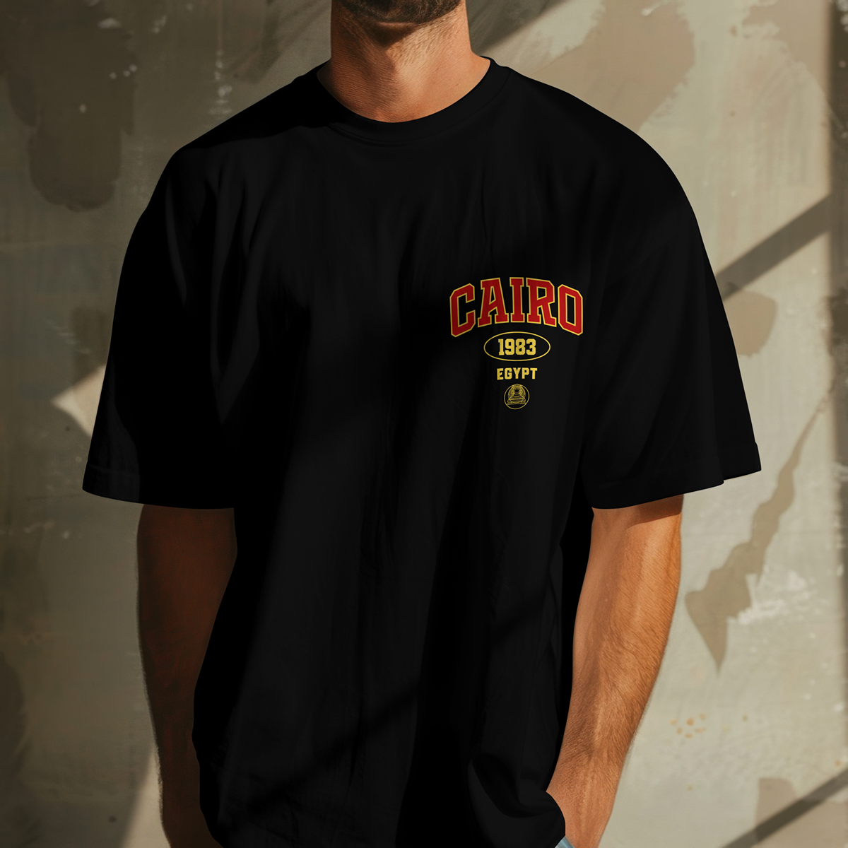 SOLAÉ Oversized Tee · Cairo 1983