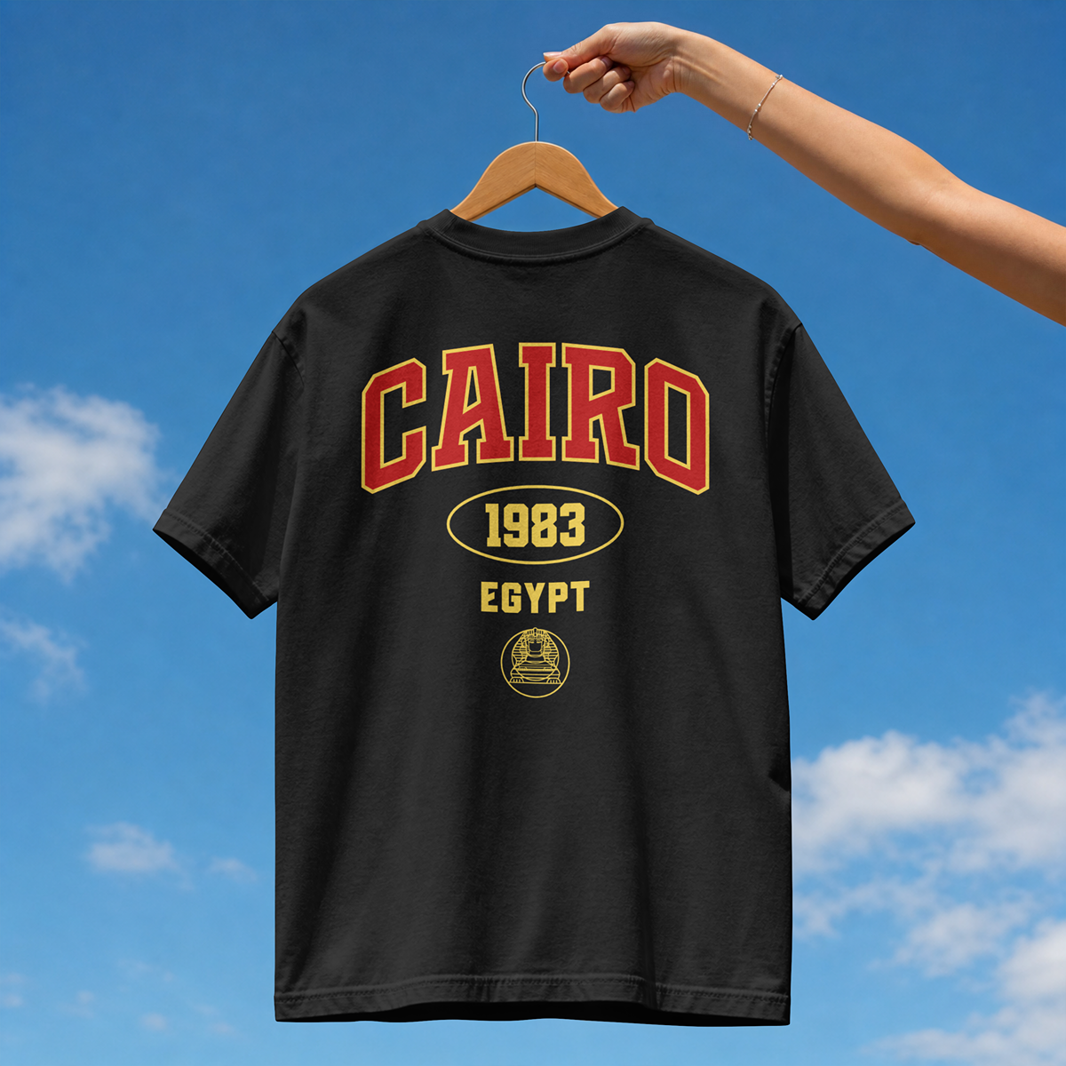 SOLAÉ Oversized Tee · Cairo 1983