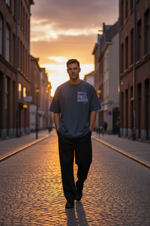 Street walk golden hour